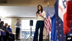 Republikanska kandidatkinja za mjesto predsjednika SAD, Nikki Haley. (Foto: AP/Charlie Neibergall)