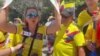 La Voz de América entre aficionados colombianos y uruguayos en Charlotte