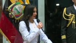 Vicepresidenta de Ecuador acepta designación en Israel, pero admite distancia con presidente Noboa 