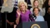 La primera dama Jill Biden habla durante un evento en el Salón Este de la Casa Blanca en Washington, el miércoles 22 de marzo de 2023, para celebrar el mes de la historia de la mujer. (Foto AP/Susan Walsh)