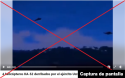 Captura de la desinformación circulando en Facebook.