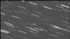 This image provided by Virtual Telescope Project out of Italy shows a single 180-second exposure asteroid that was approaching Earth, about 4 million kilometers away, Jan. 31, 2024. 
