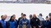 Tổng thống Biden phát biểu về việc tái xây dựng cầu Francis Scott Key Bridge bị sập ở Maryland, 5/4/2024.