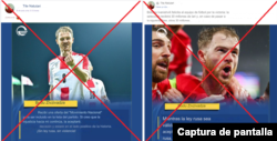 Capturas de desinformación.