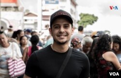 Robert Sánchez, 20 años. [Foto: Fabiana Rondón]