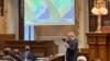 FILE - South Carolina lawmakers debate the redrawing of the state's voting district maps, in Columbia, South Carolina, Jan. 20, 2022. 