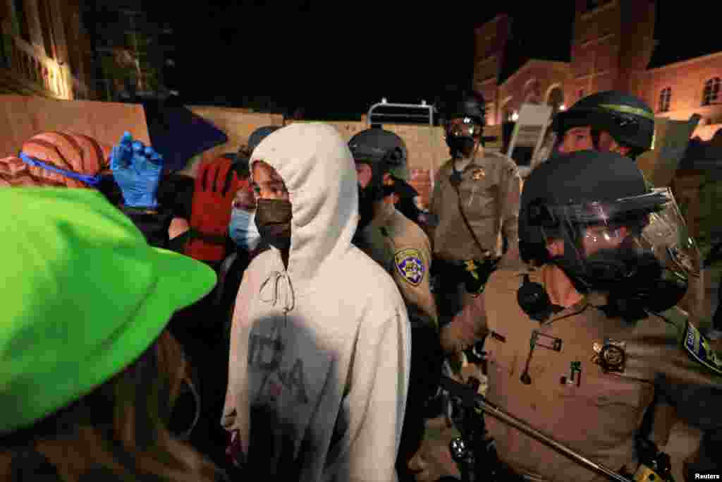 Las protestas estudiantiles en Estados Unidos también han adquirido connotaciones políticas en el período previo a las elecciones presidenciales de noviembre.