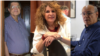 De izquierda a derecha: El escritor y exvicepresidente de Nicaragua Sergio Ramírez; la poeta Gioconda Belli y el periodista Carlos Fernando Chamorro, a los tres el gobierno de Daniel Ortega les revocó la nacionalidad. 