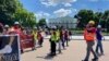 Durante el día internacional del trabajo inmigrantes y activistas solicitaron permisos para millones de personas sin estatus migratorio.