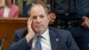 Harvey Weinstein appears at Manhattan criminal court for a preliminary hearing in New York, May 1, 2024. A week earlier, New York's highest court threw out his 2020 rape conviction. 