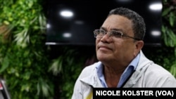 Benjamín Rausseo, candidato presidencial en Venezuela, durante una entrevista con la Voz de América, en mayo de 2024.