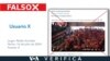 Se trata de un video manipulado que ha servido para difundir desinformación desde hace varios años. Diseño: Mila Cruz.
