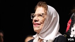 Buscarita Roa, vicepresidenta de Abuelas de Plaza de Mayo. [Foto: Lisandro Concatti].
