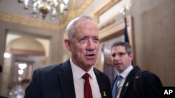 Benny Gantz, anëtar i kabinetit izraelit të luftës dhe rivali kryesor politik i kryeministrit Netanyahu