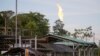 ARCHIVO - El Bloque 16 se encuentra entre cuatro áreas en la provincia de Orellana que fueron objeto de una declaración de fuerza mayor por parte de Petroecuador el mes pasado en medio de protestas de comunidades.