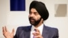 ARCHIVO: El presidente y director ejecutivo de Mastercard, Ajay Banga, habla con los asistentes durante la Cumbre de Ciberseguridad del Departamento de Seguridad Nacional en Manhattan, Nueva York, EEUU, el 31 de julio de 2018. REUTERS/Eduardo Muñoz/Foto de archivo