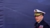 Taiwan Navy Commander Tang Hua attends the delivery ceremony of six made-in-Taiwan Tuo Chiang-class corvettes at a port in Yilan, Taiwan March 26, 2024. 
