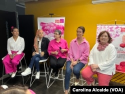 Sobrevivientes de cáncer de mama que integran Senos Ayuda reiteran la importancia de la detección temprana e informan sobre las actividades de recaudación de fondos que llevarán en octubre, mes de la sensibilización contra el cáncer de mama.