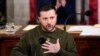 ARCHIVO - El presidente ucraniano Volodymyr Zelenskyy se dirige a una reunión conjunta del Congreso en el Capitolio en Washington, el 21 de diciembre de 2022.