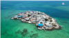 Santa Cruz del Islote, una isla sobrepoblada en el caribe colombiano. [Foto: Sergio Leon/Pixammo]