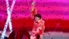 Swiss singer Nemo, representing Switzerland with the song "The Code," celebrates after winning the final of Eurovision 2024 at the Malmo Arena in Malmo, Sweden, May 11, 2024.