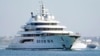 FILE - The superyacht Amadea sails into the San Diego Bay, June 27, 2022, The G7 said Friday it reached an agreement to provide a loan of around $50 billion to Ukraine. The loan will be repaid with the interest generated by Russian assets seized and frozen after the war started.