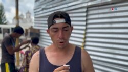 Jonathan Laguna, migrante venezolano 