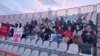 Traktor futbol komandasının Qəzvində keçirilən oyununda “türk dilində mədrəsə” şüarı səsləndirilib