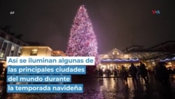 Así se iluminan algunas de las principales ciudades del mundo durante la temporada navideña
