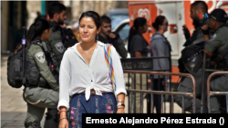 María Orellana, una boliviana de 33 años que creció en Nueva York, estaba en Jerusalén antes del ataque el sábado de Hamás a Israel.