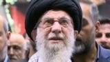 خامنه‌ای در زمان اقامه نماز میت بر جنازه هنیه ـ آرشیو