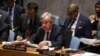 U.N. Secretary-General Antonio Guterres speaks during a U.N. Security Council meeting addressing the humanitarian crisis in the midst of conflict between Israel and Hamas, at U.N. headquarters, Dec. 8, 2023.