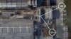 Detalle de una imagen satelital sobre un centro de producción de armamento de Rusia en su escalada contra Ucrania.