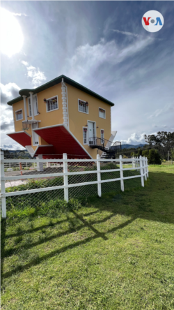 La insólita casa que atrae a locales y turistas en Guatavita, Colombia [Foto: Pixammo]