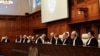 Sudije Međunarodnog suda pravde donose odluku o hitnim mjerama protiv Izraela nakon optužbi Južnoafričke republike da se izraelskom vojnom operacijom u Gazi čini genocid pod vodstvom države, u Hagu, Holandija, 26. januar 2024. 