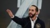 El presidente de El Salvador, Nayib Bukele, durante una intervención en rueda de prensa, en San Salvador, el 28 de junio de 2022.