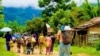 မြန်မာစစ်ဘေးဒုက္ခသည်များရဲ့ယခင်မှတ်တမ်းဓာတ်ပုံ - IDPs။ ဓါတ်ပုံ - မိုင်ညီဝင်းမောင်