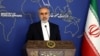 FILE - Iran's Foreign Ministry spokesman Nasser Kanani speaks at a press conference in Tehran, July 13, 2022.