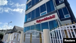 Fachada del edificio de ExxonMobil en Georgetown, Guyana. REUTERS/Sabrina Valle