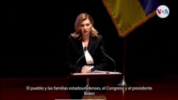  "Donde Rusia mata, EEUU salva": primera dama de Ucrania