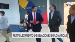Colombia y Venezuela reanudan relaciones diplomáticas con el regreso de sus embajadores