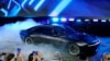 Frente al público, el Dodge Charger Daytona SRT Concept se presenta el miércoles 17 de agosto de 2022 en Pontiac, Michigan.