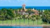 Vista aérea de la residencia del expresidente Donald Trump en, Florida, el 31 de agosto de 2022. 