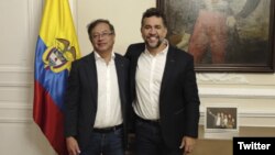 El presidente de Colombia, Gustavo Petro, nombró a León Fredy Muñoz como embajador de Colombia en Nicaragua. [Foto: Twitter León Fredy Muñoz]
