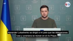 Volodymir Zelenksky: "No tengo mucha fe en el resultado de este encuentro"