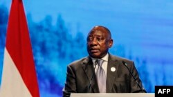 Mutungamiri weSouth Afrivca VaCyril Ramaphosa