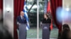 Nikos, Dendias, minister of Foreign Affairs of Greece and Olta Xhaçka, minister for Europe and Foreign Affairs of Albania