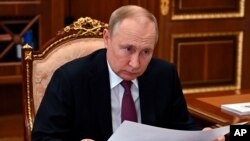 El presidente ruso, Vladimir Putin.