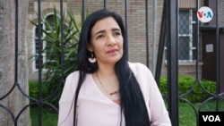 Zoilamérica Ortega Murillo se encuentra exiliada en Costa Rica tras haber denunciado a Ortega. Foto VOA
