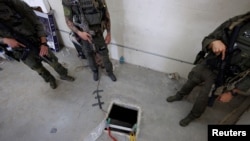 EN FOTOS | Encuentran túnel de contrabando que une México y EEUU